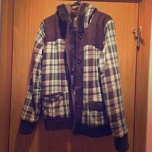 FOX Plaid Jacket